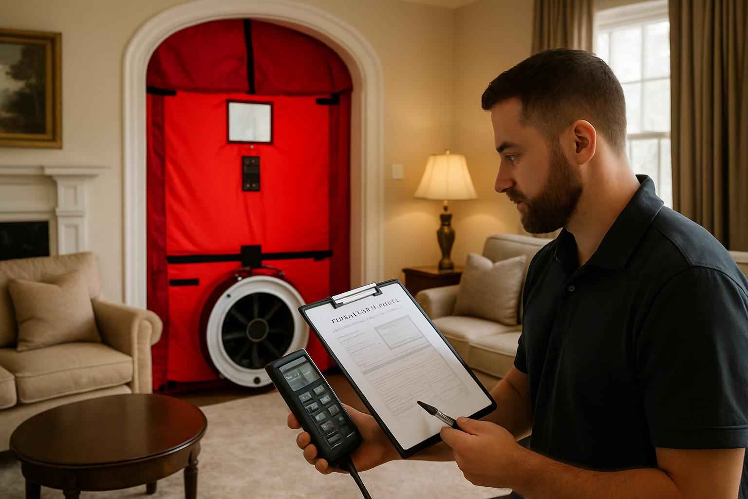 Air Leakage Report Service in Fredericksburg TX