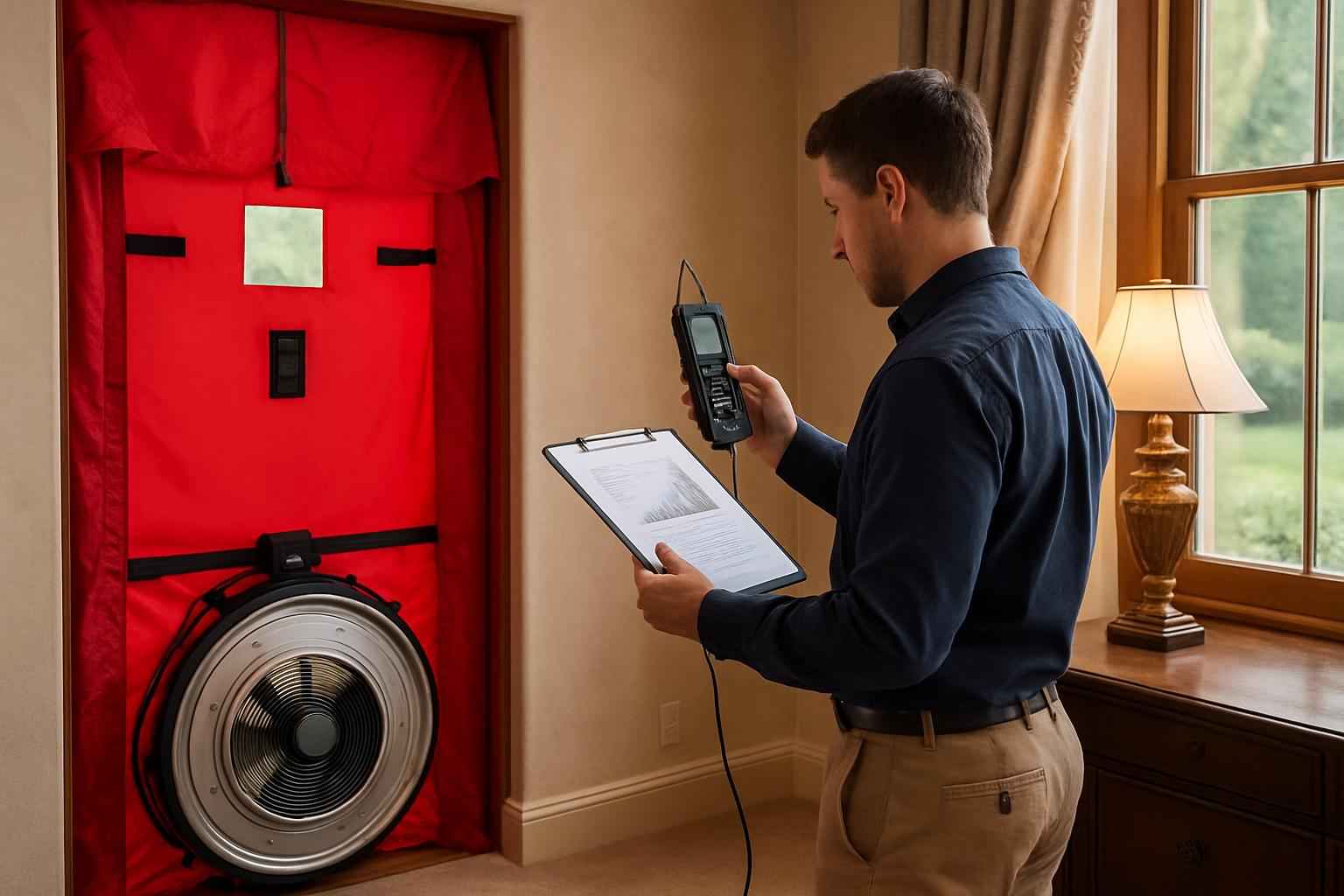 Air Leakage Report Service in Stonewall TX