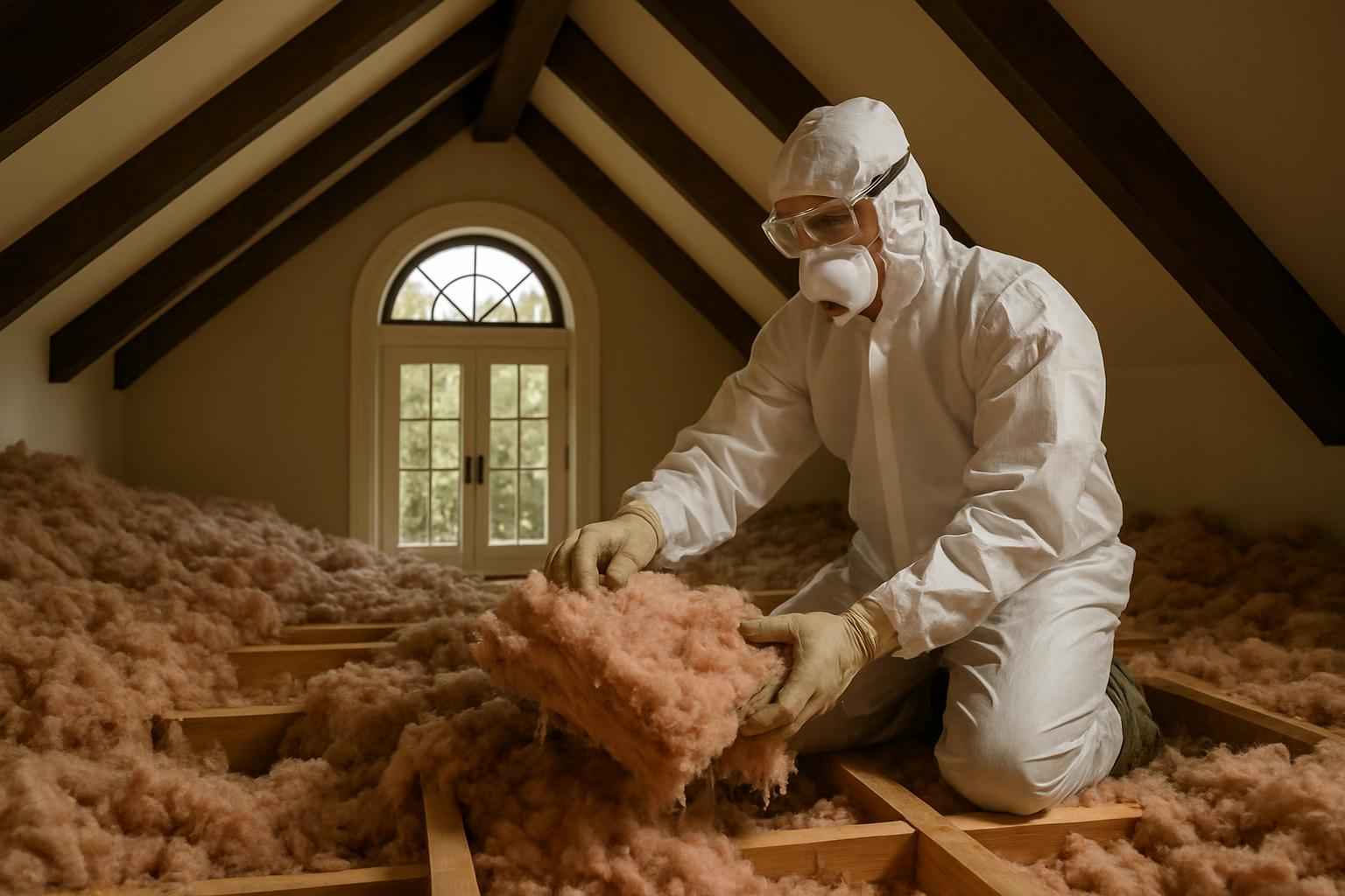 Attic Insulation Cleanout Service in Luckenbach TX
