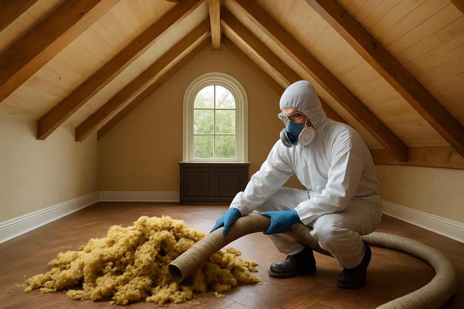 Attic Insulation Cleanout Service in Willow City TX