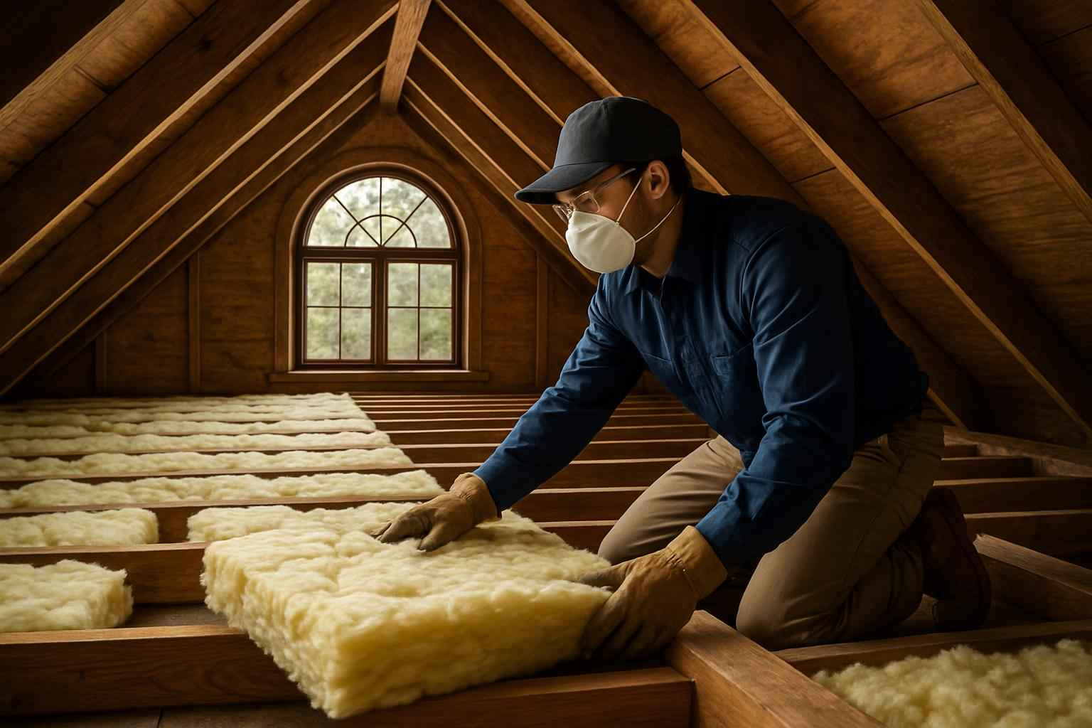 Attic Insulation Repair Service in Hye TX