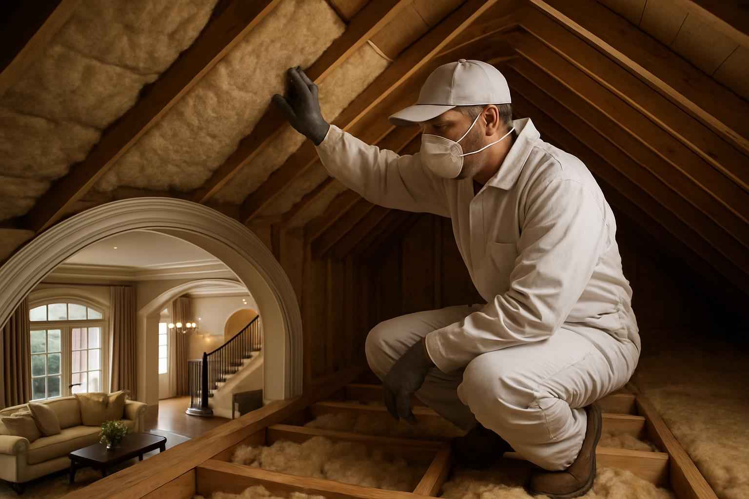 Attic Insulation Repair Service in Stonewall TX