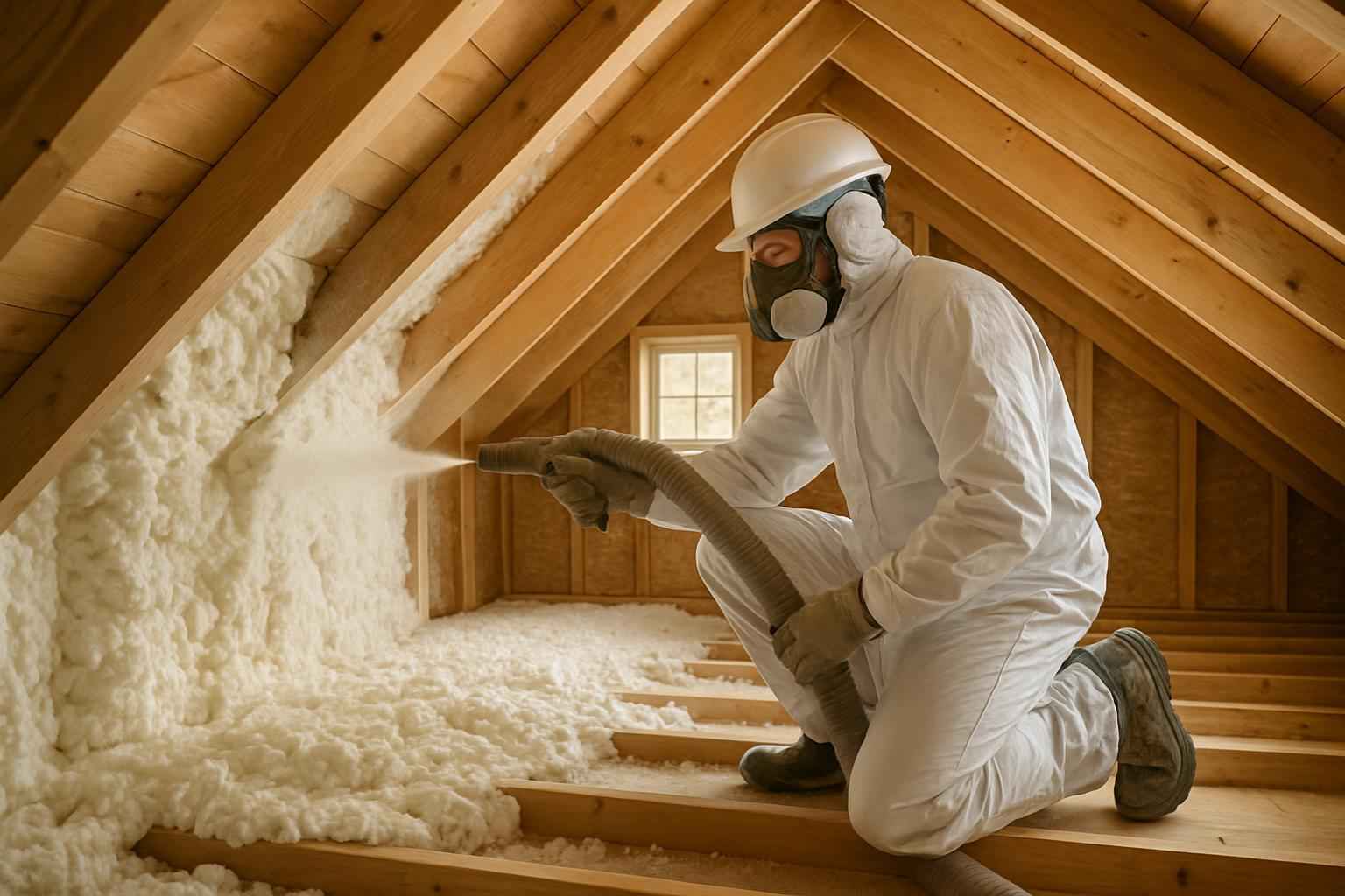 Attic Retrofit Insulation Service in Luckenbach TX