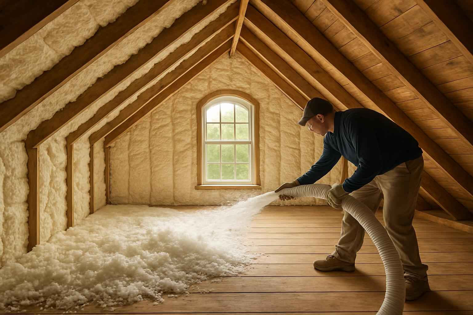 Attic Retrofit Insulation Service in Willow City TX