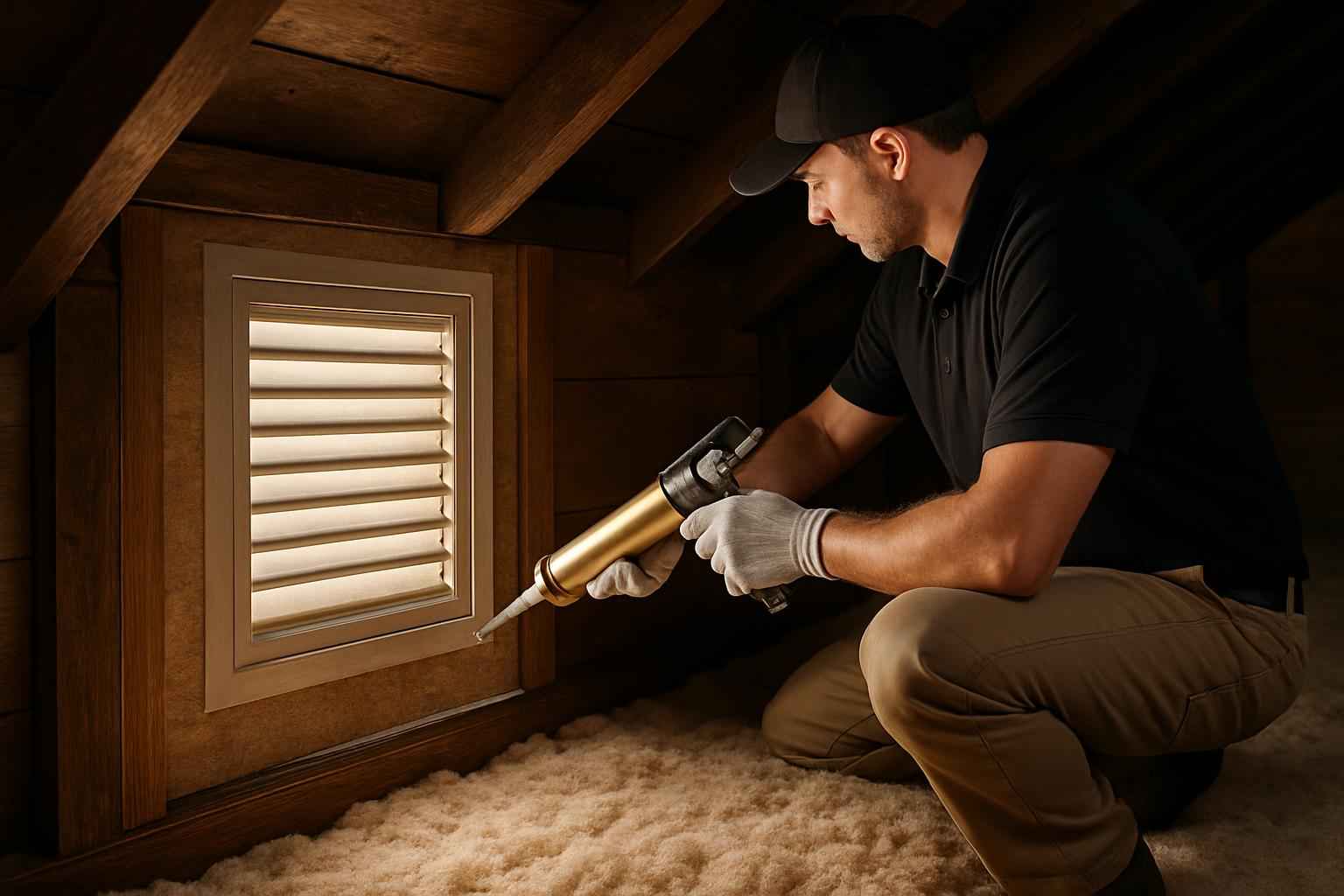 Attic Vent Sealing Service in Willow City TX