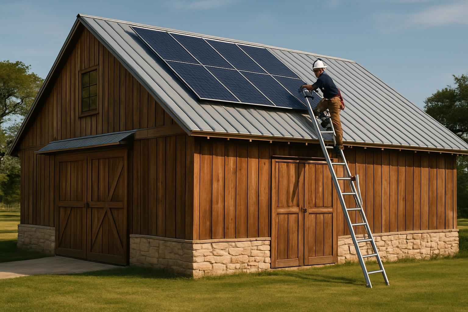 Barn Energy Upgrade Contractor in Luckenbach TX