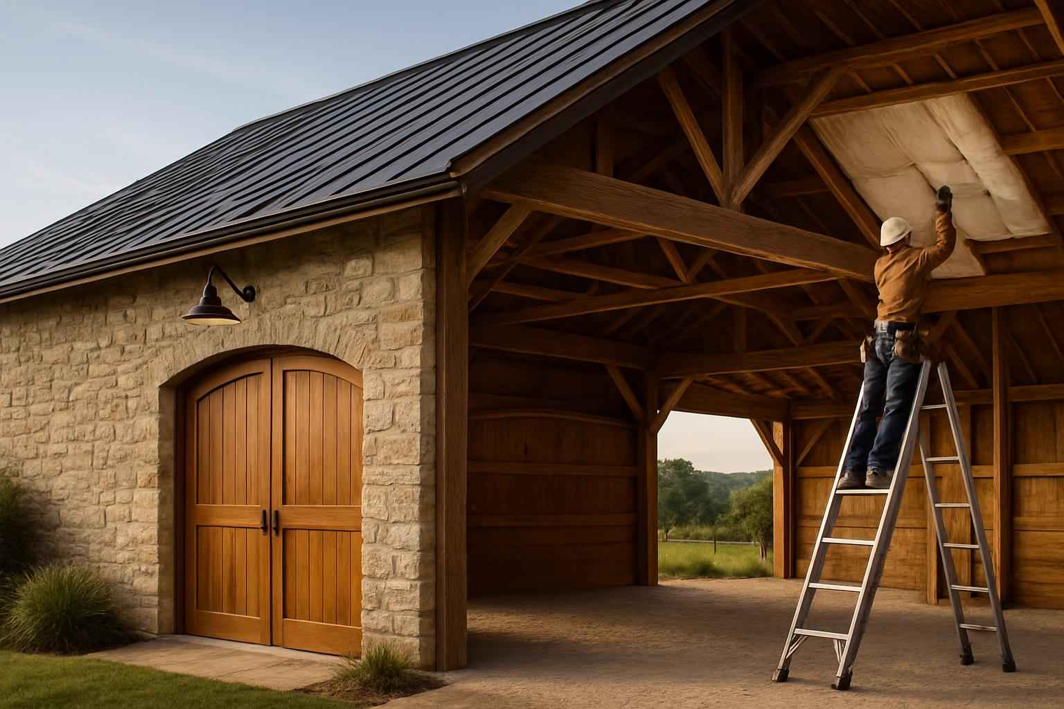 Barn Energy Upgrade Contractor in Stonewall TX