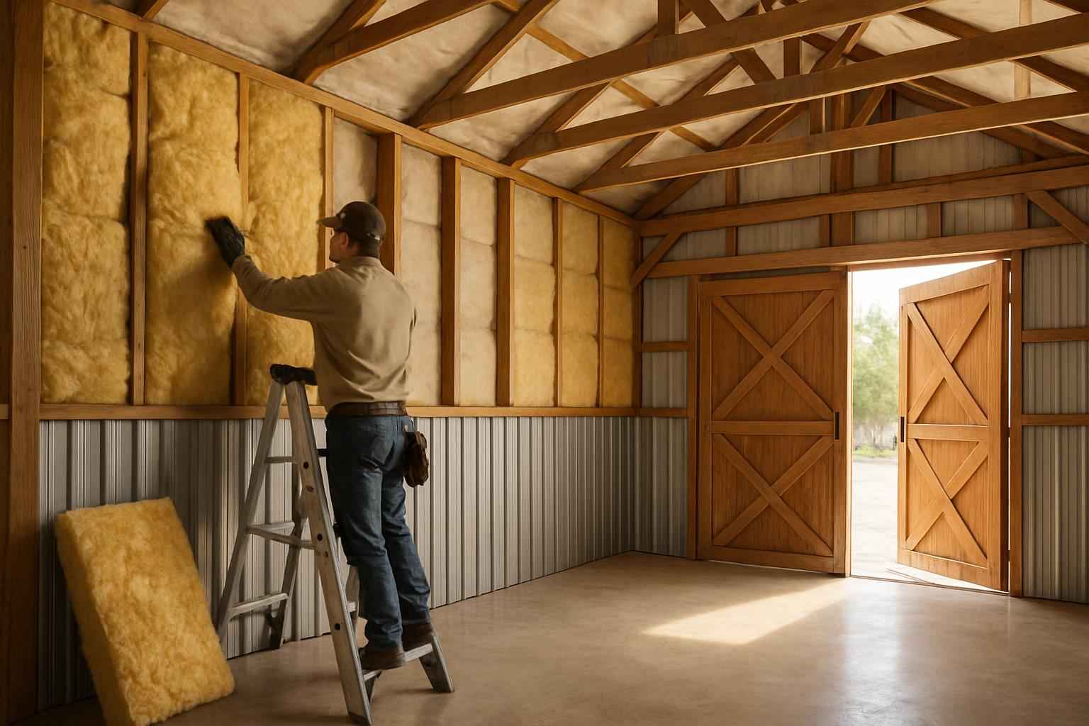 Barn Insulation Repair Service in Hye TX