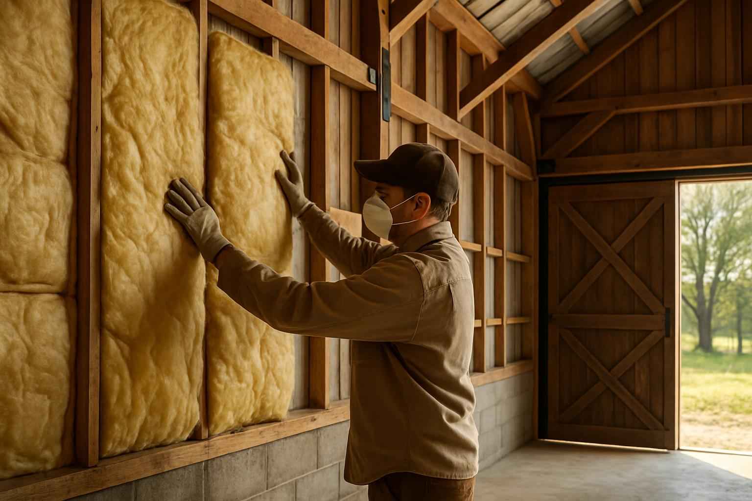 Barn Insulation Repair Service in Luckenbach TX
