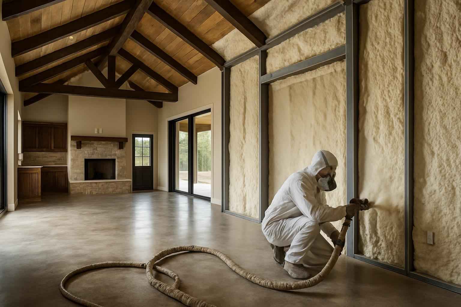 Barndominium Air Seal Service in Willow City TX