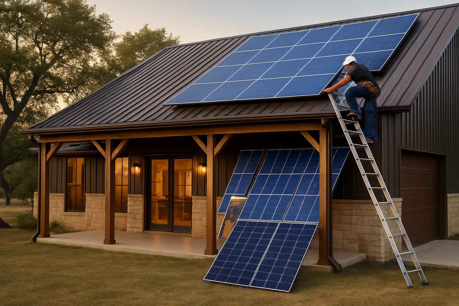 Barndominium Energy Upgrade Company in Luckenbach TX