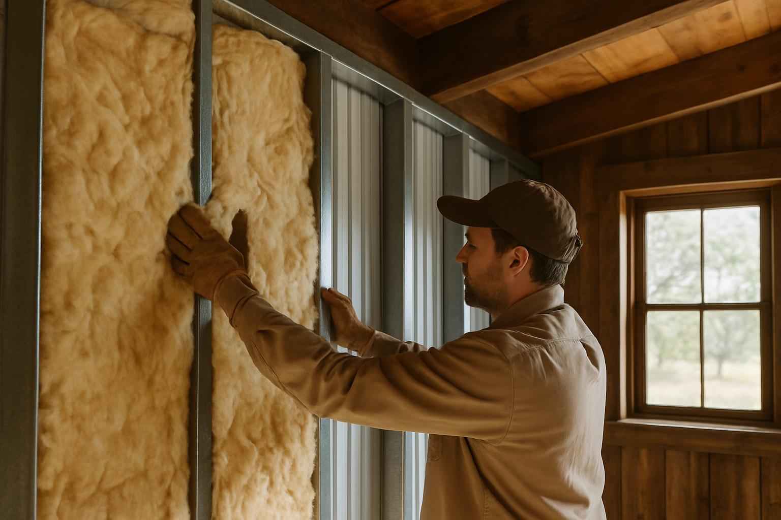 Barndominium Insulation Repair in Fredericksburg TX
