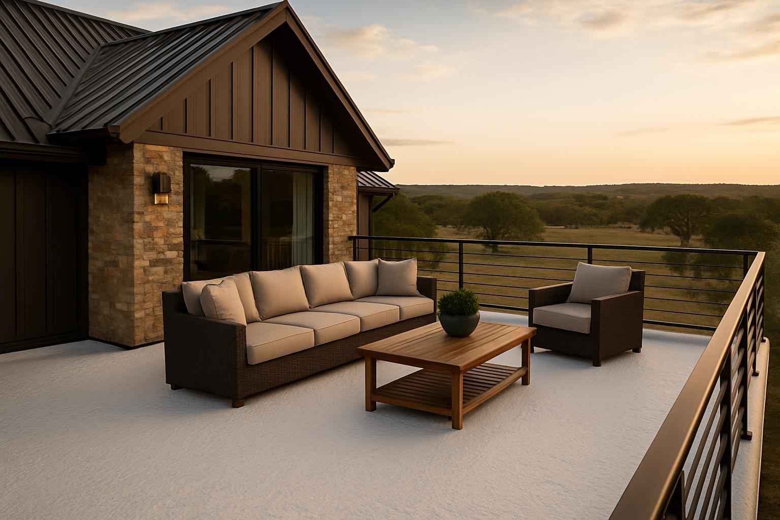 Barndominium Roof Deck Foam in Fredericksburg TX