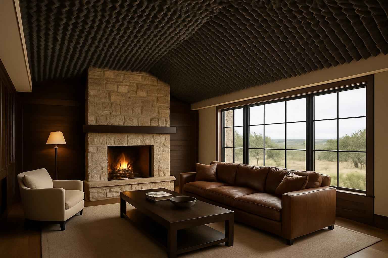 Barndominium Sound Control Foam in Willow City TX