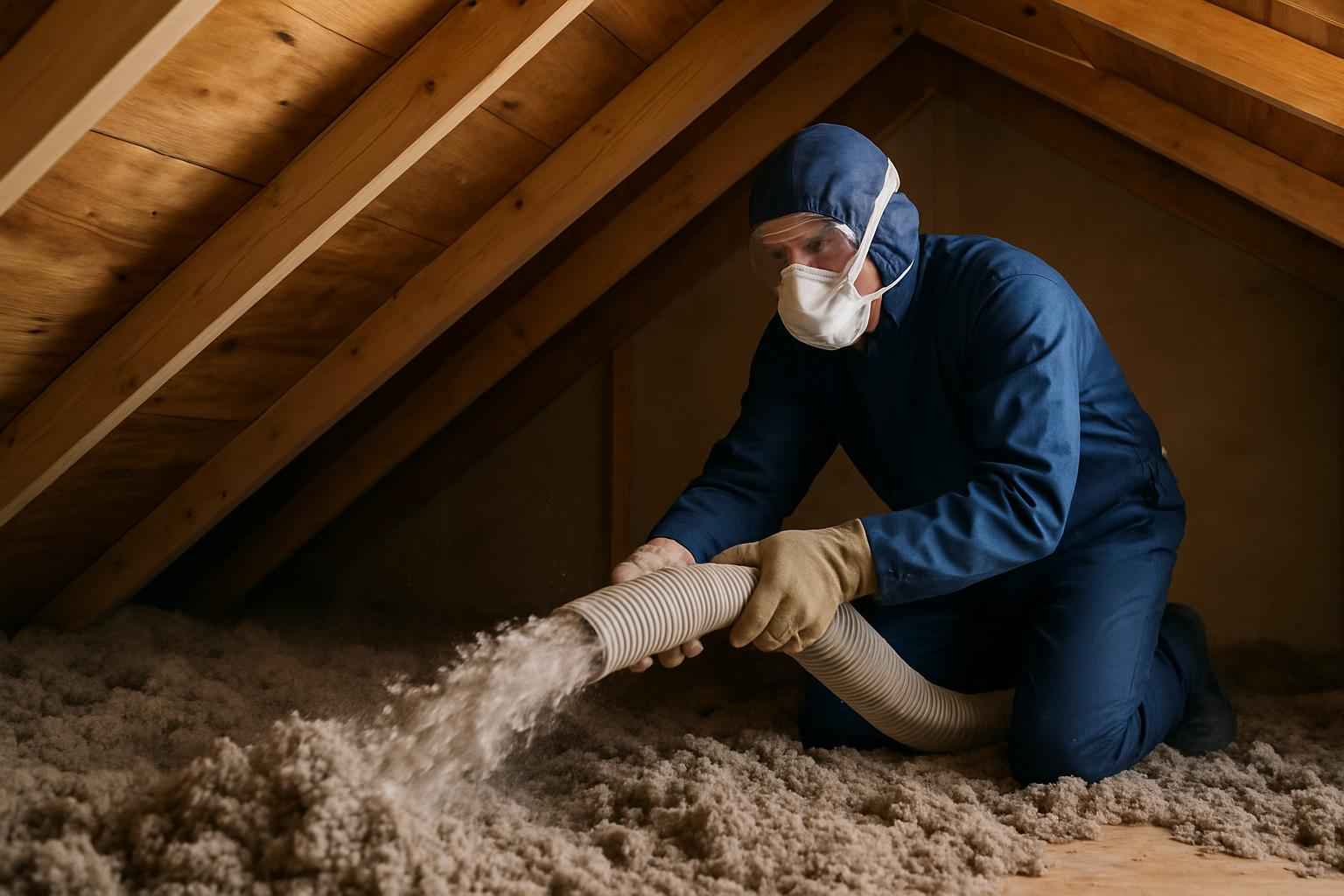 Blown Insulation Removal in Willow City TX