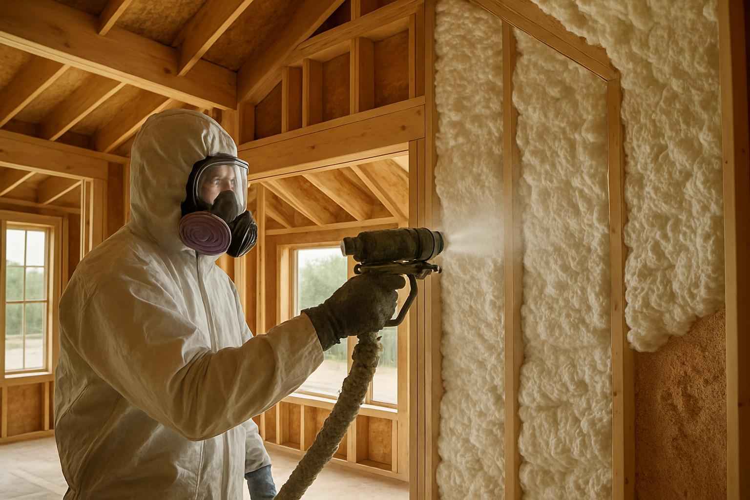 Builder Package Foam Installer in Fredericksburg TX
