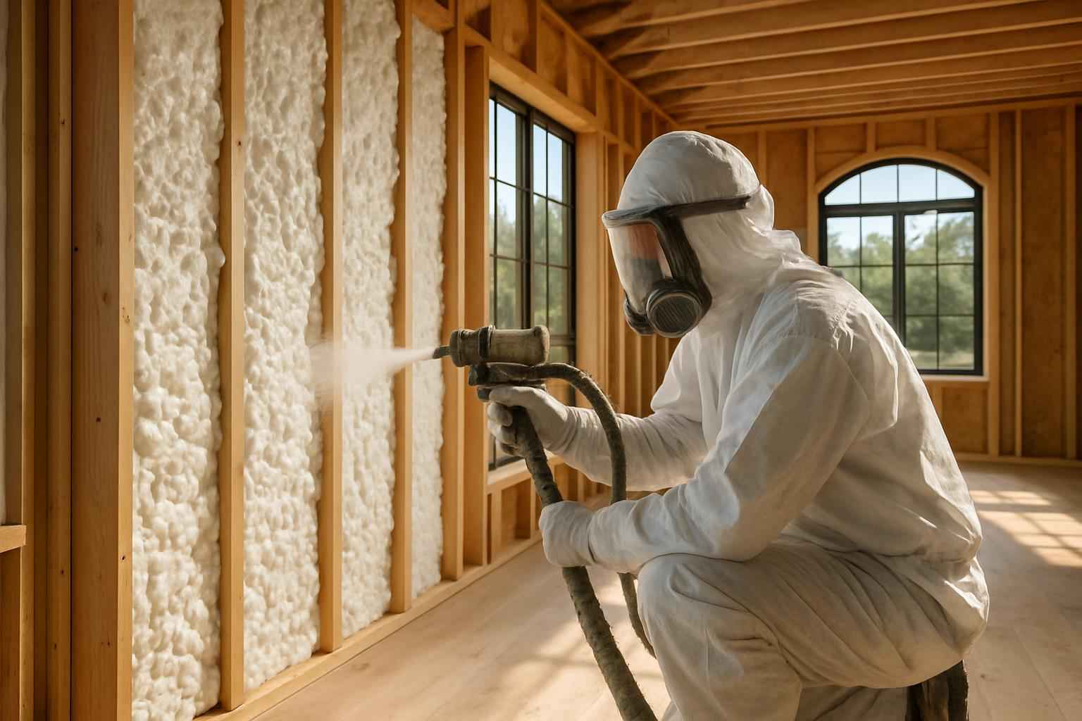 Builder Package Foam Installer in Stonewall TX