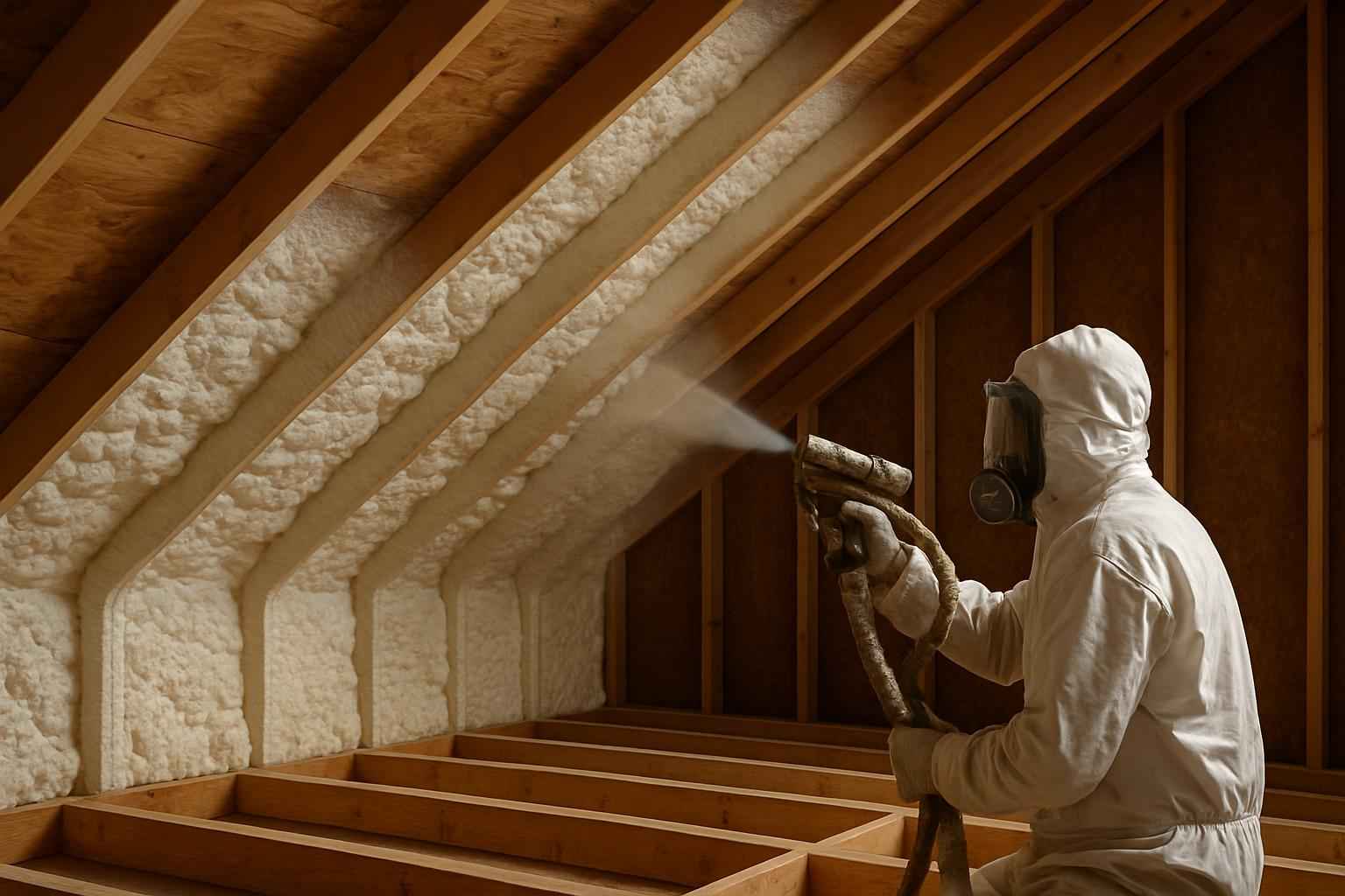 Closed Cell Attic Insulation in Fredericksburg TX