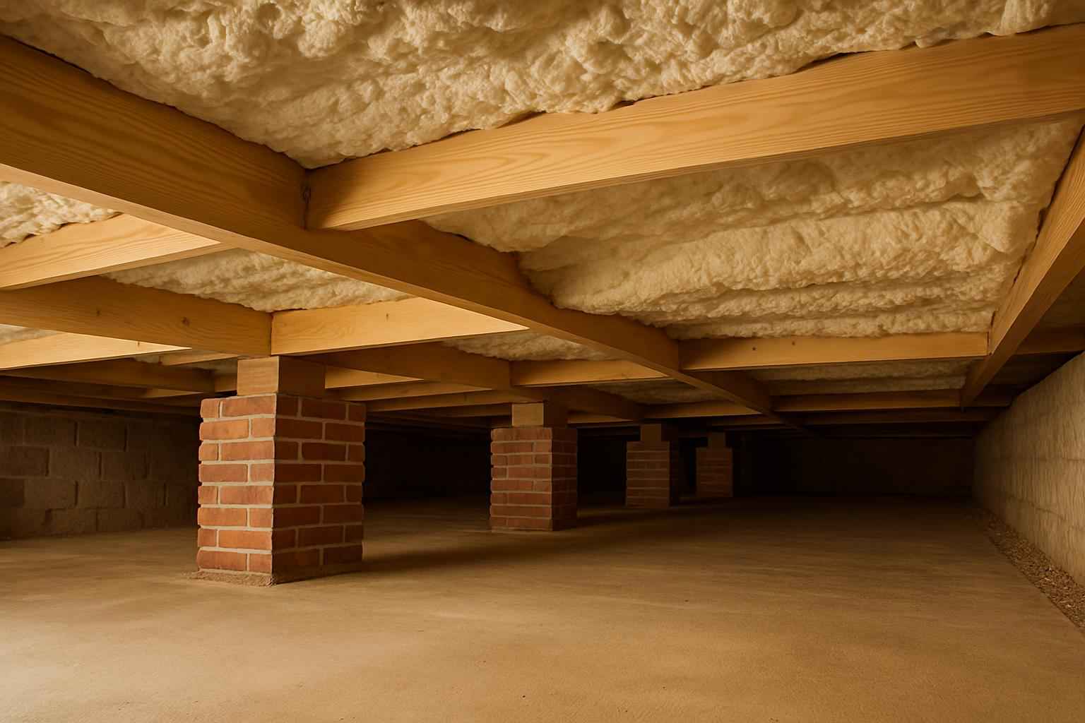 Closed Cell Crawl Space Insulation in Luckenbach TX