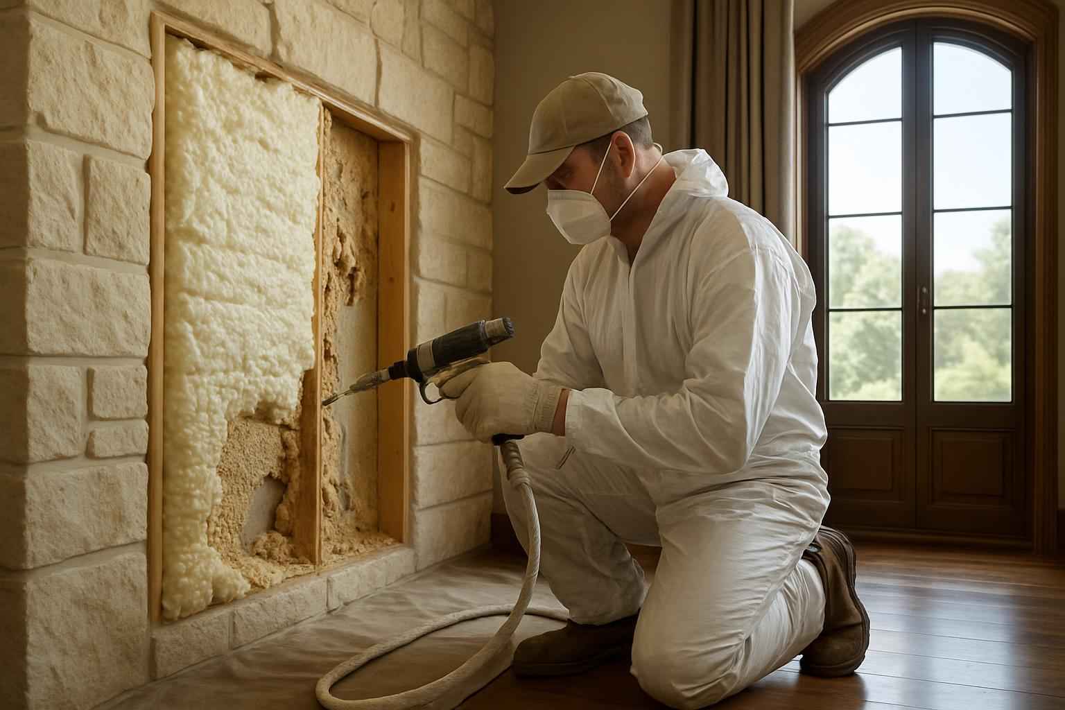 Closed Cell Insulation Repair in Stonewall TX