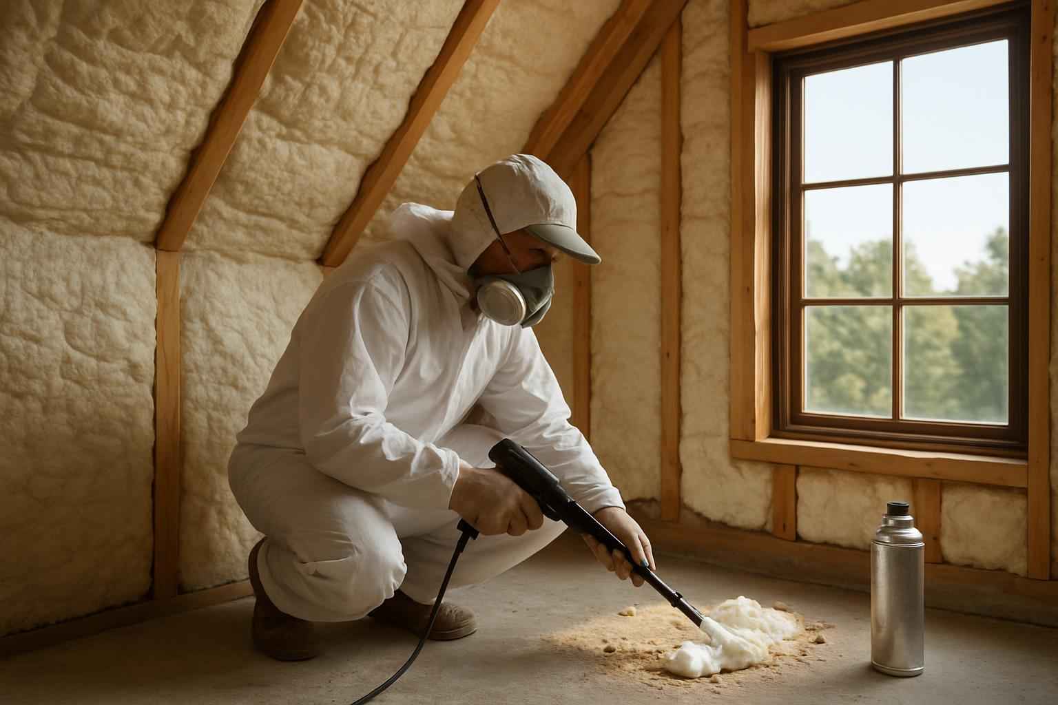 Closed Cell Insulation Repair in Willow City TX