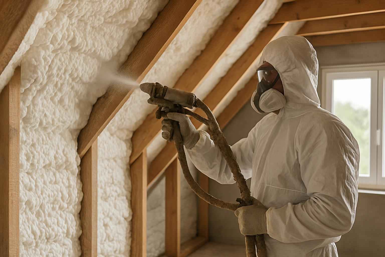 Condensation Control Foam Service in Fredericksburg TX