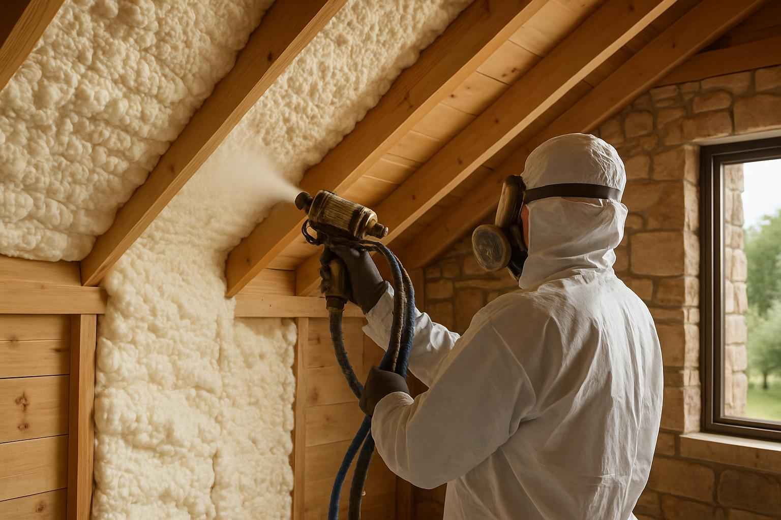 Condensation Control Foam Service in Stonewall TX