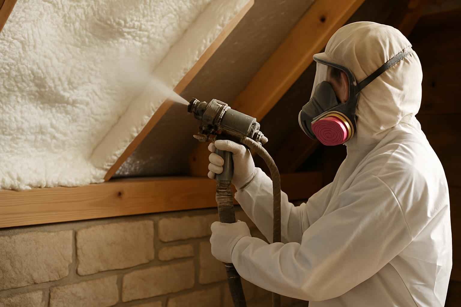 Condensation Control Spray Foam in Fredericksburg TX