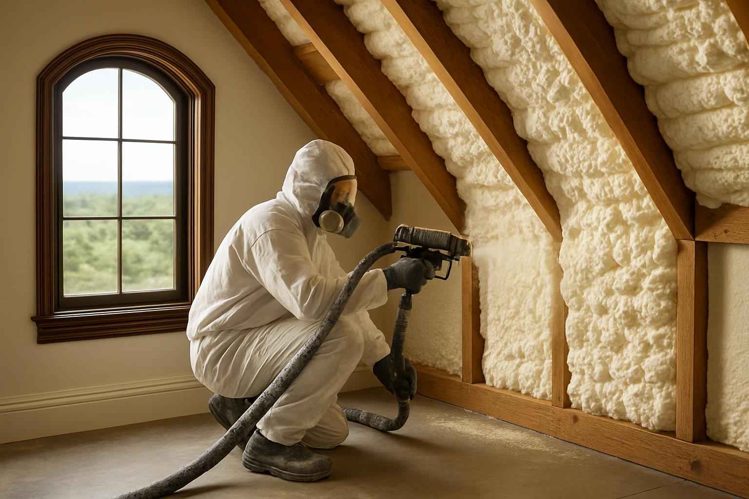 Condensation Control Spray Foam in Hye TX
