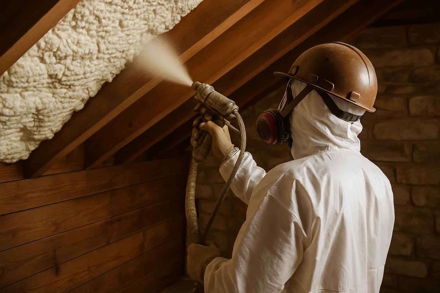 Condensation Control Spray Foam in Luckenbach TX