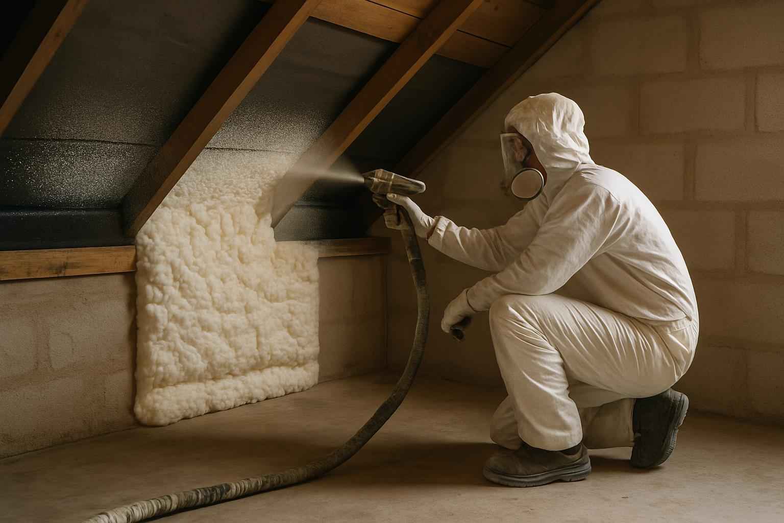 Condensation Control Spray Foam in Willow City TX