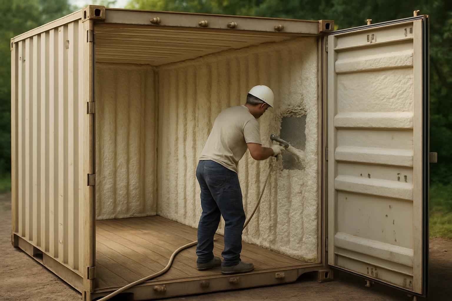 Container Insulation Repair in Fredericksburg TX