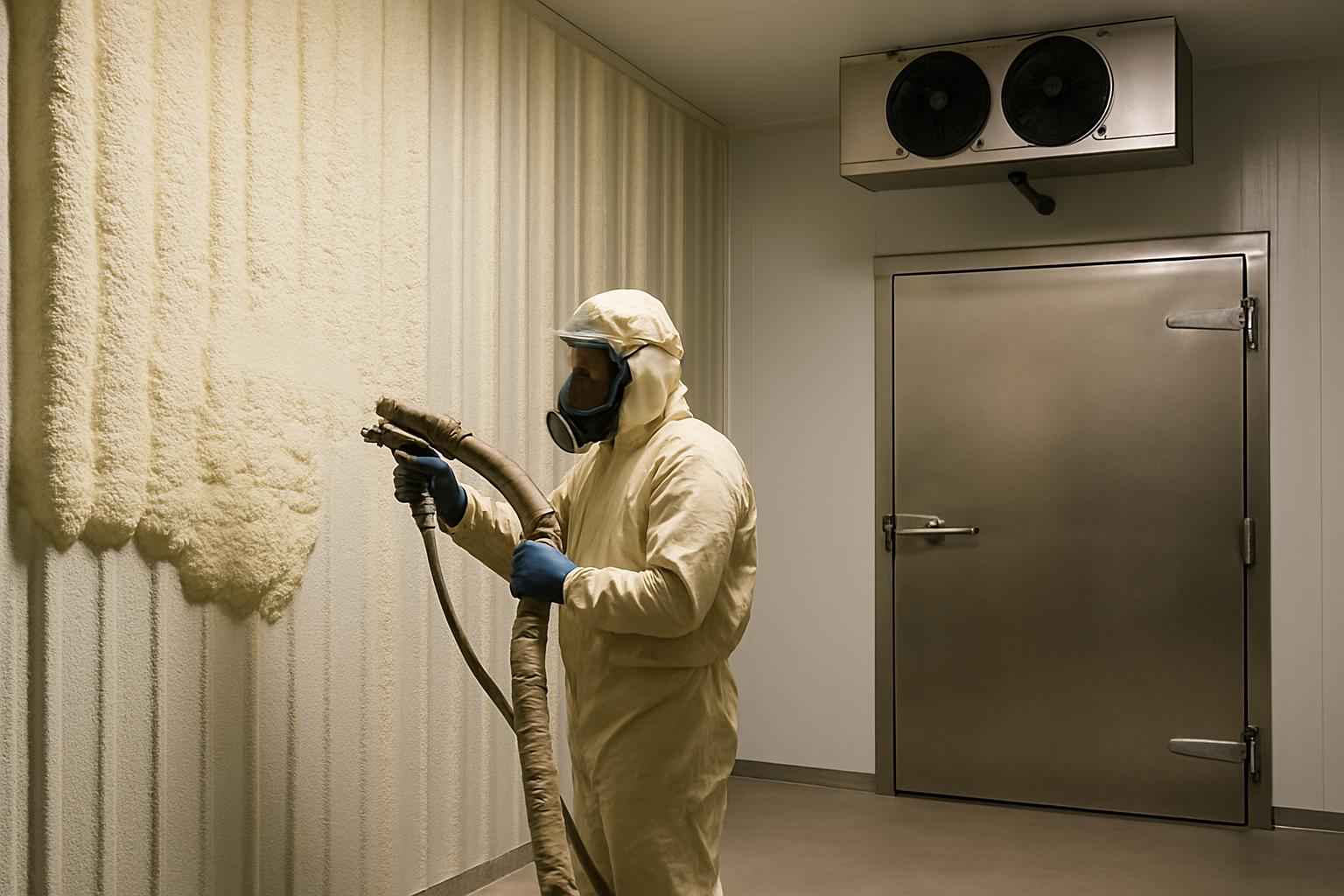 Cooler Freezer Foam Installation in Fredericksburg TX