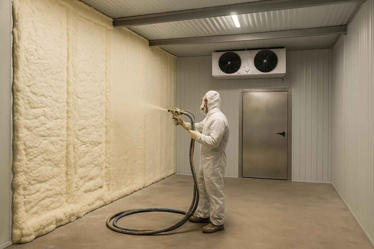 Cooler Freezer Foam Installation in Luckenbach TX