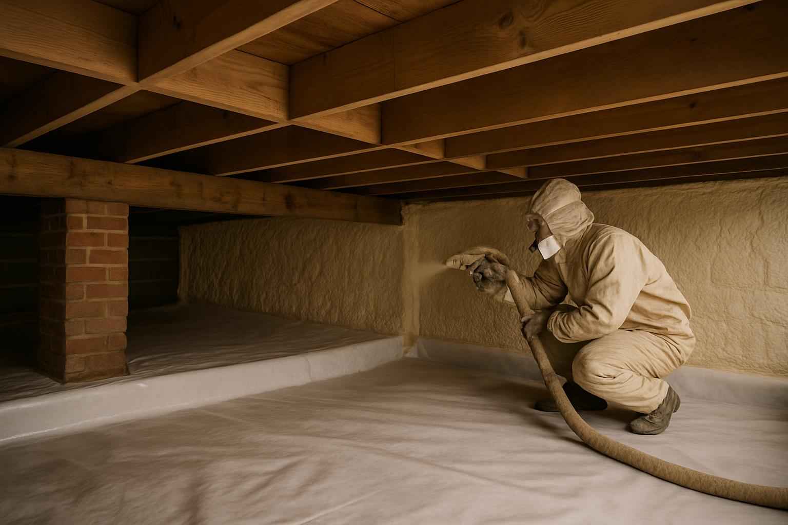 Crawl Space Encapsulation Service in Luckenbach TX