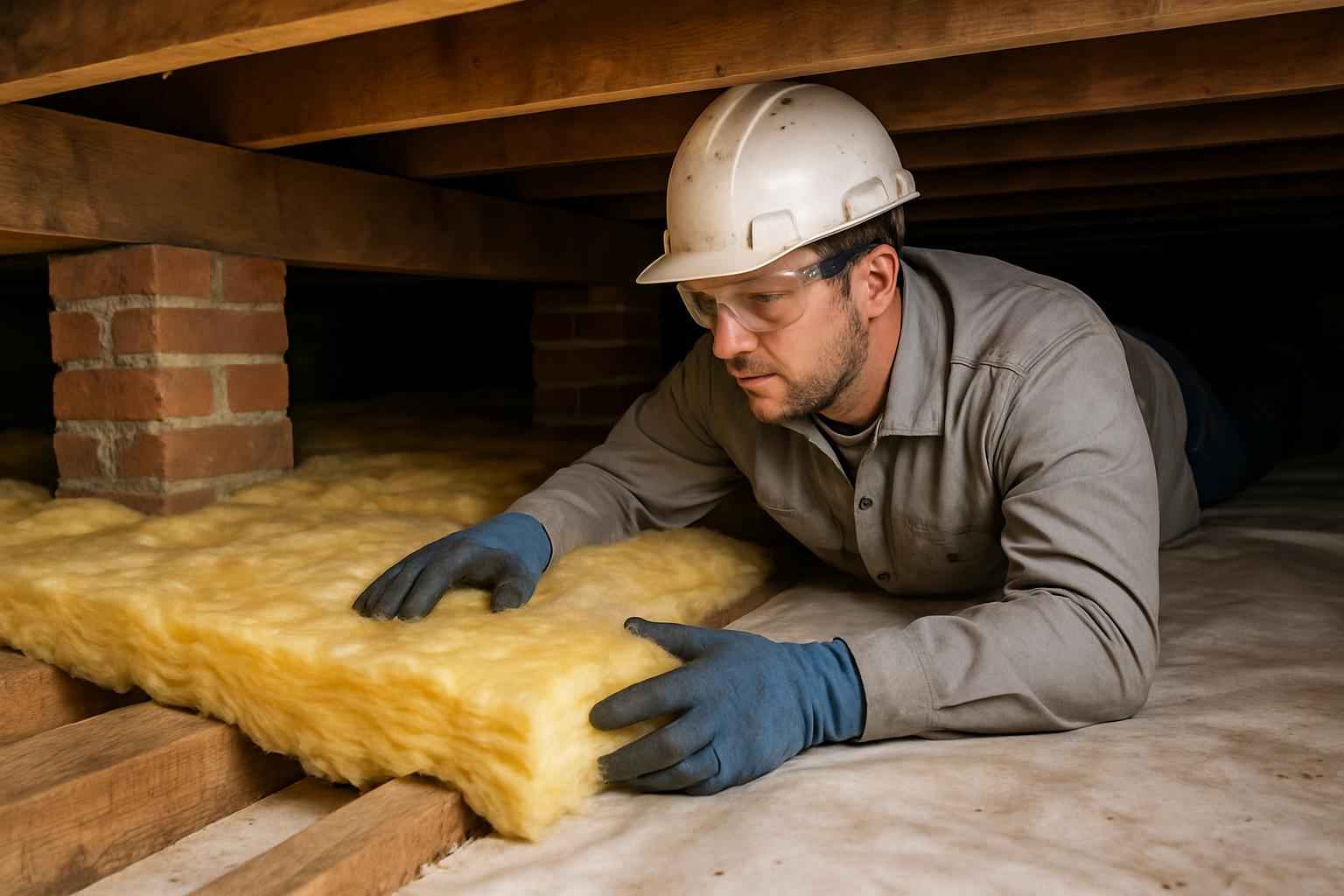 Crawl Space Insulation Repair in Fredericksburg TX