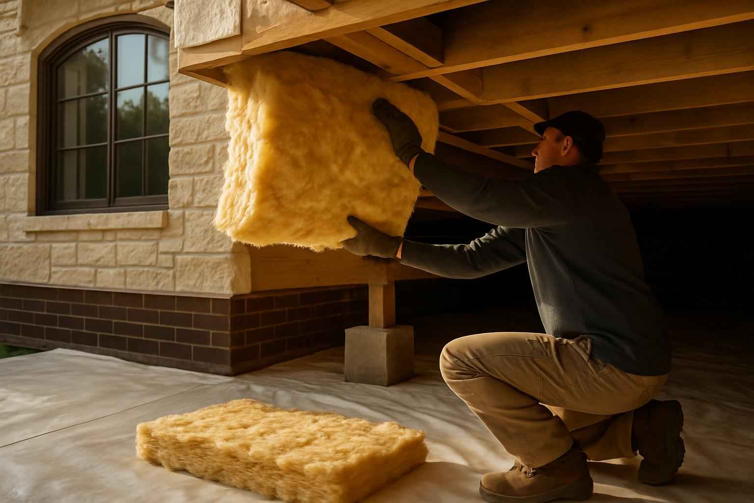 Crawl Space Insulation Replacement in Hye TX