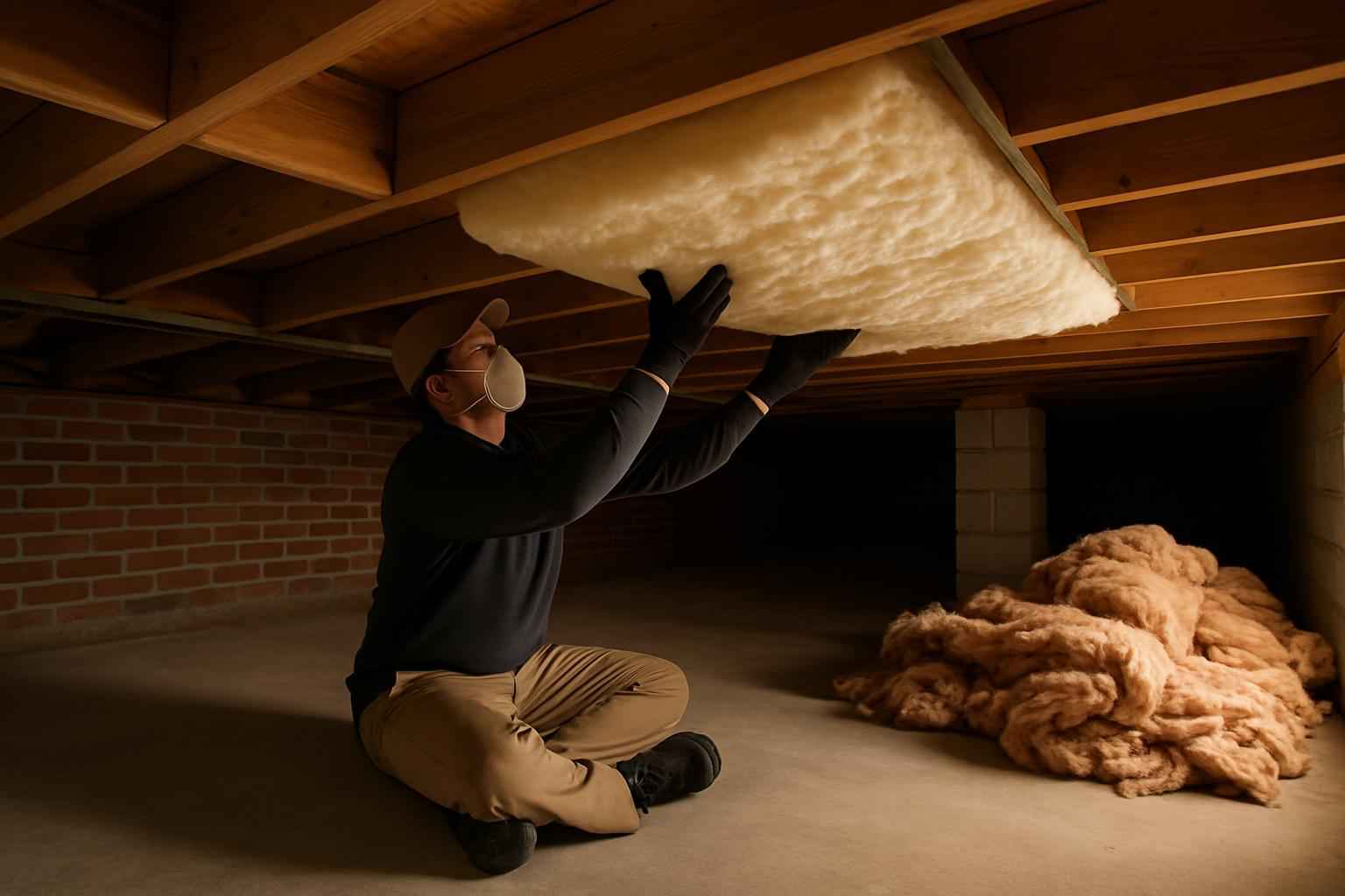 Crawl Space Insulation Replacement in Willow City TX