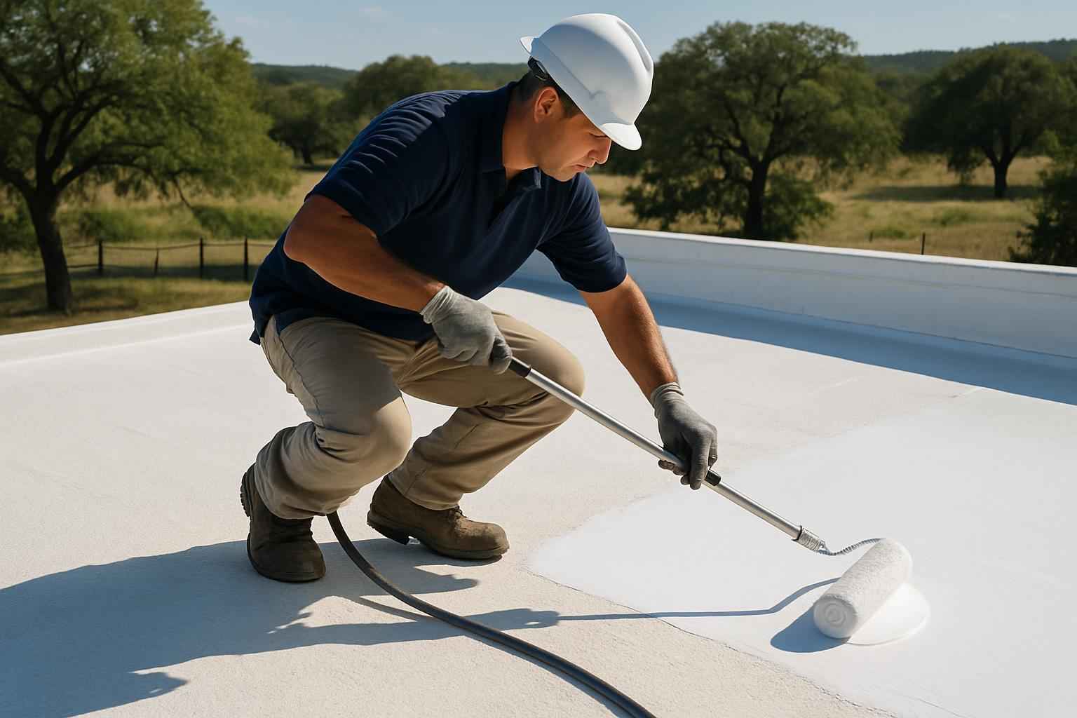 Elastomeric Recoat Service in Luckenbach TX