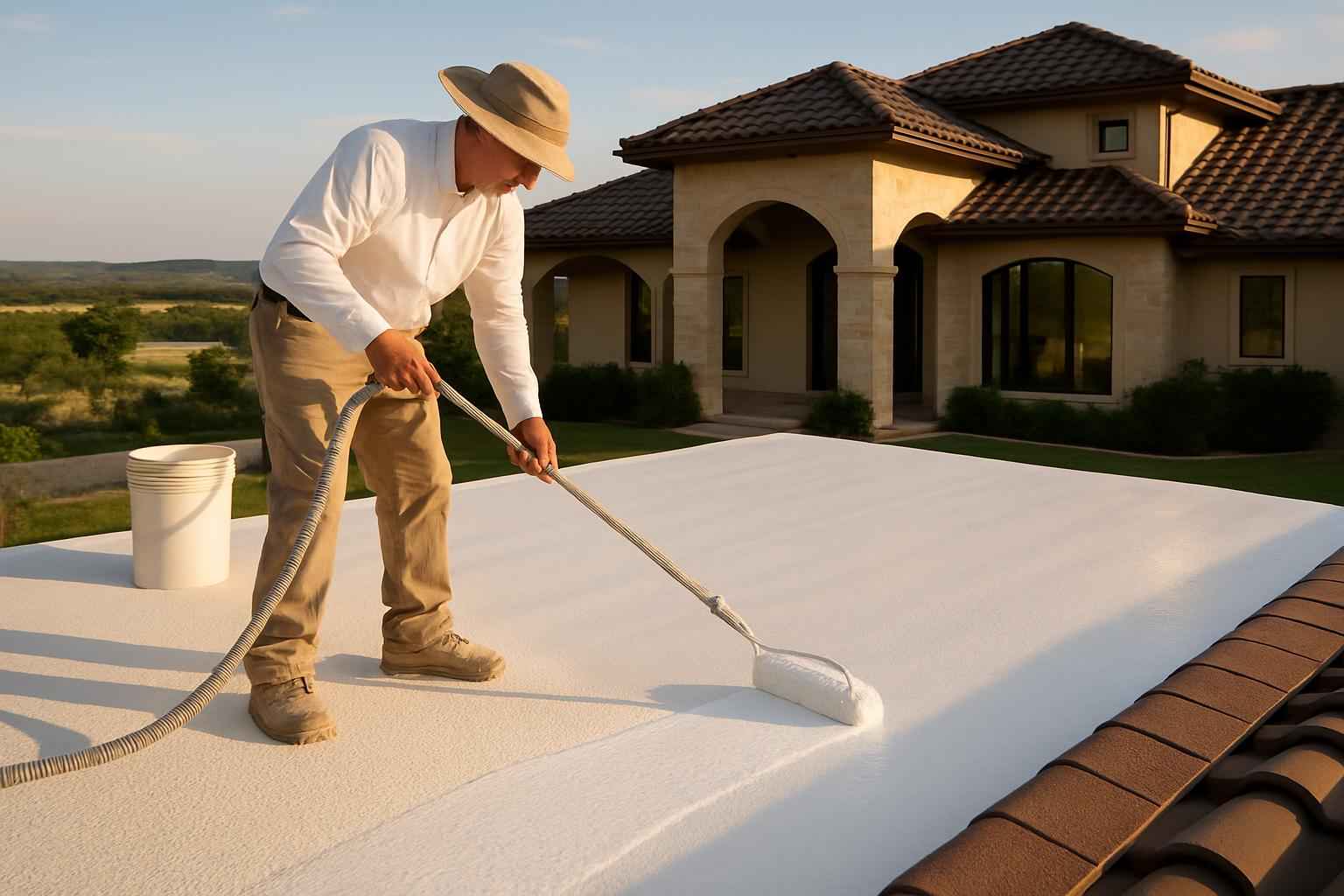 Elastomeric Recoat Service in Willow City TX