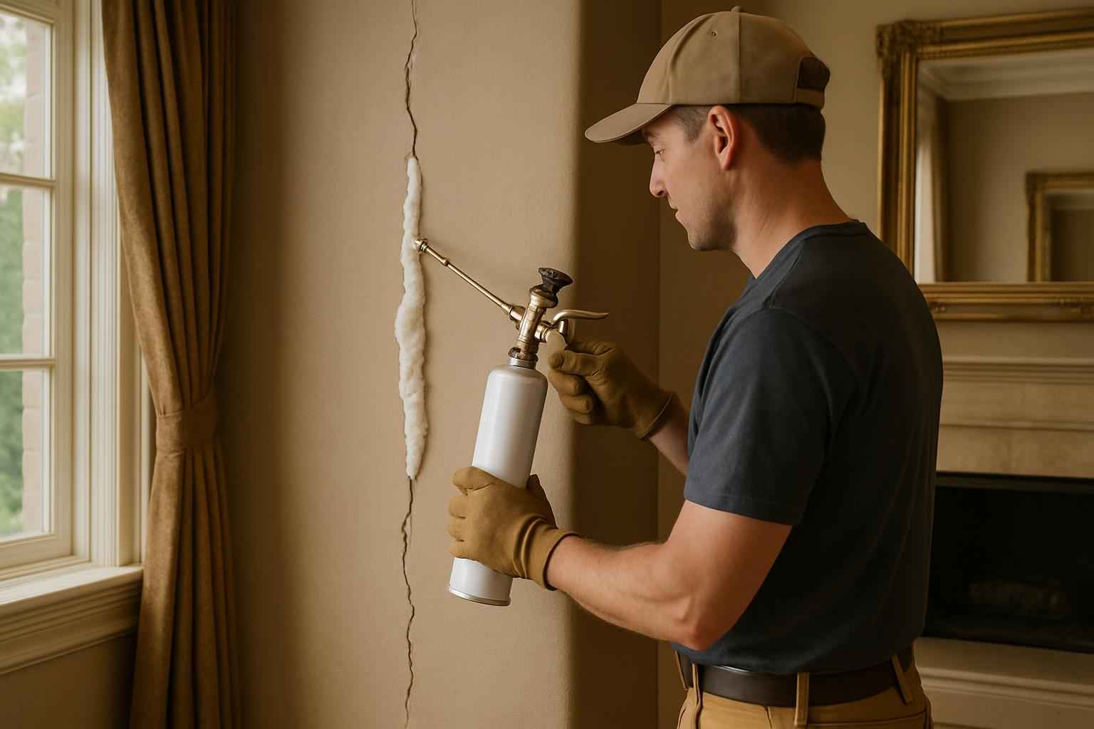 Foam Crack Patch Service in Hye TX