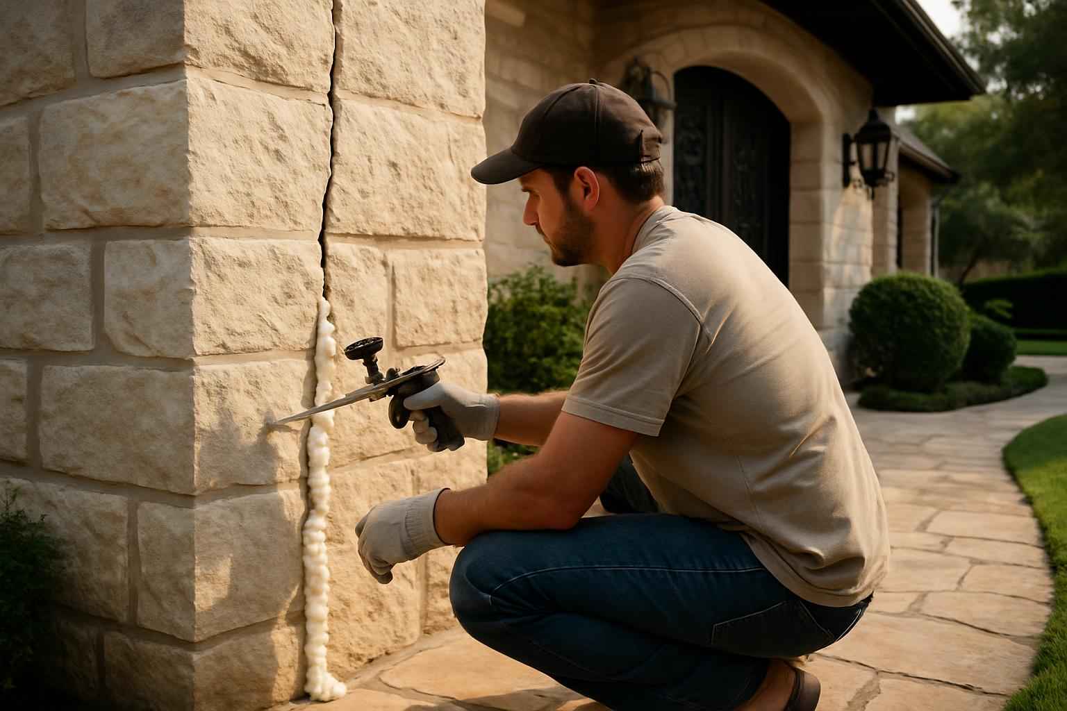 Foam Crack Patch Service in Stonewall TX