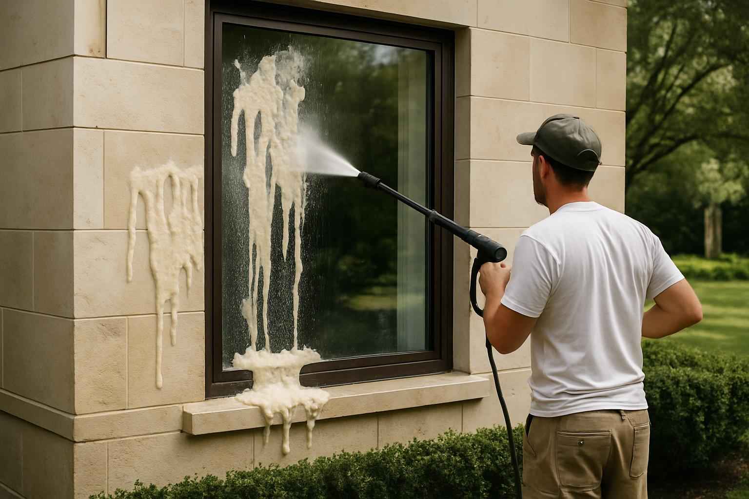 Foam Overspray Removal Service in Luckenbach TX