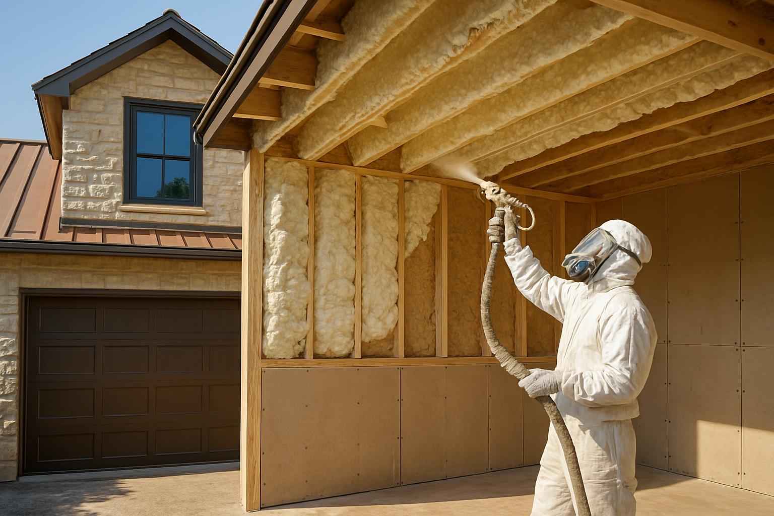 Garage Apartment Insulation Company in Fredericksburg TX
