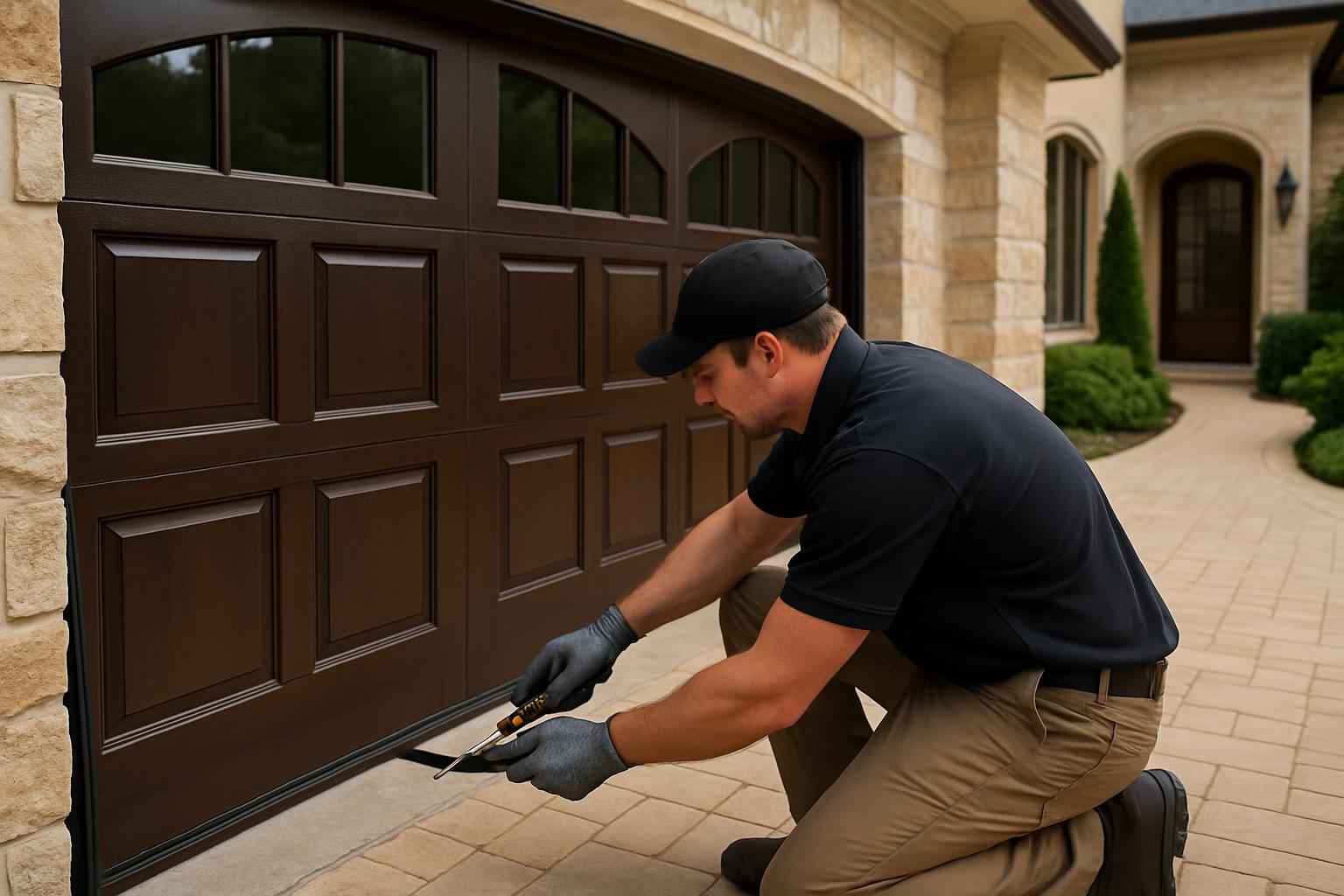 Garage Door Perimeter Seal Service in Fredericksburg TX