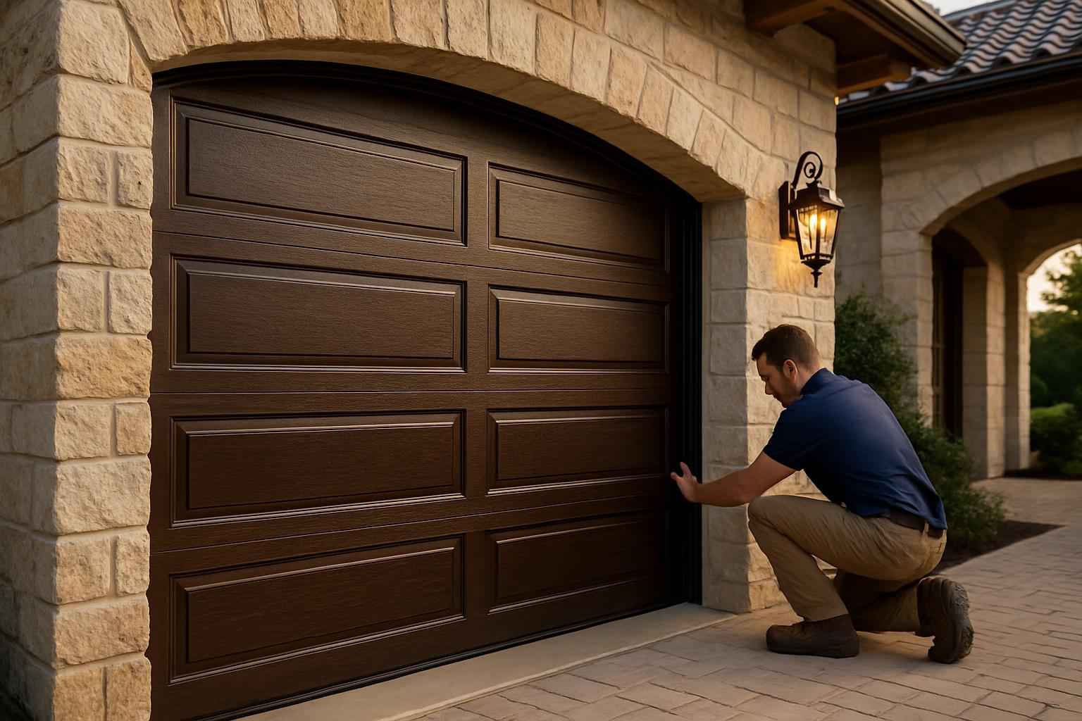 Garage Door Perimeter Seal Service in Luckenbach TX