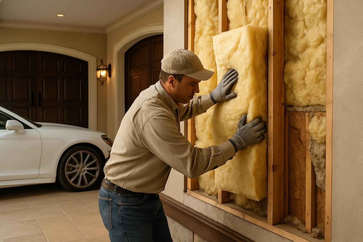 Garage Insulation Repair in Luckenbach TX