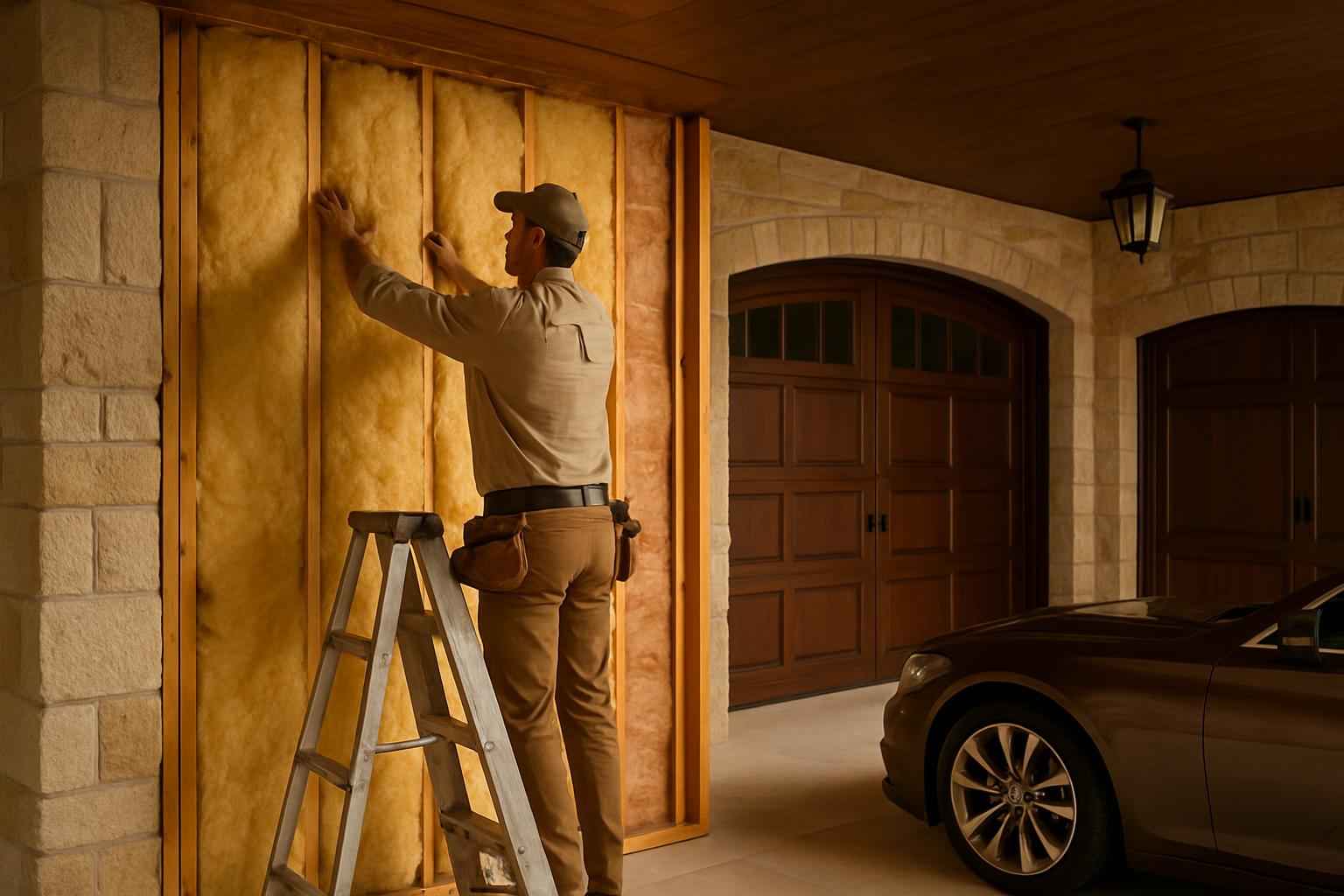 Garage Insulation Repair in Stonewall TX