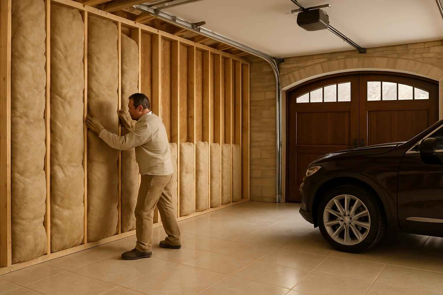 Garage Retrofit Insulation in Willow City TX