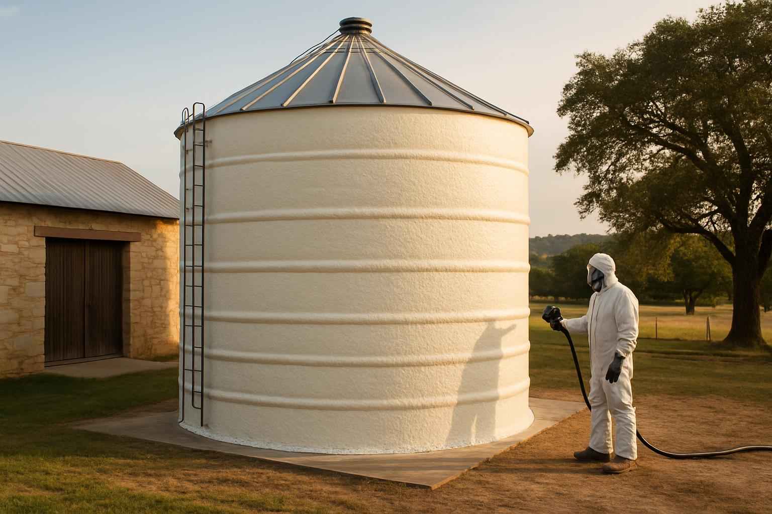 Grain Storage Insulation Service in Hye TX
